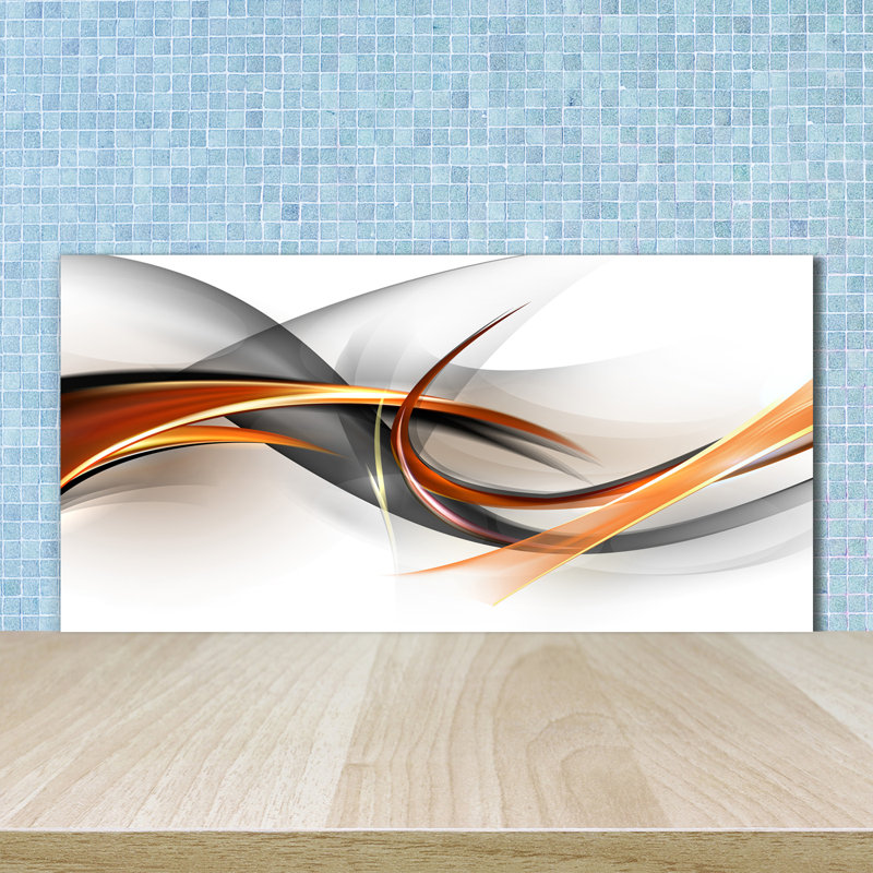 Bevery 50cm W x 100cm L Glass Peel and Stick Panel