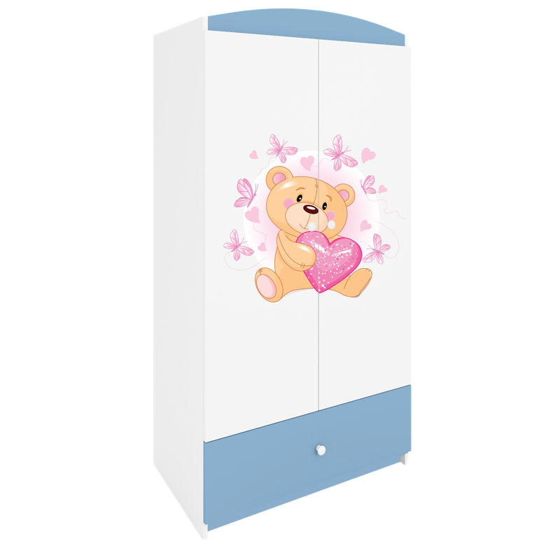 Cicero 2 Door Wardrobe, Blue