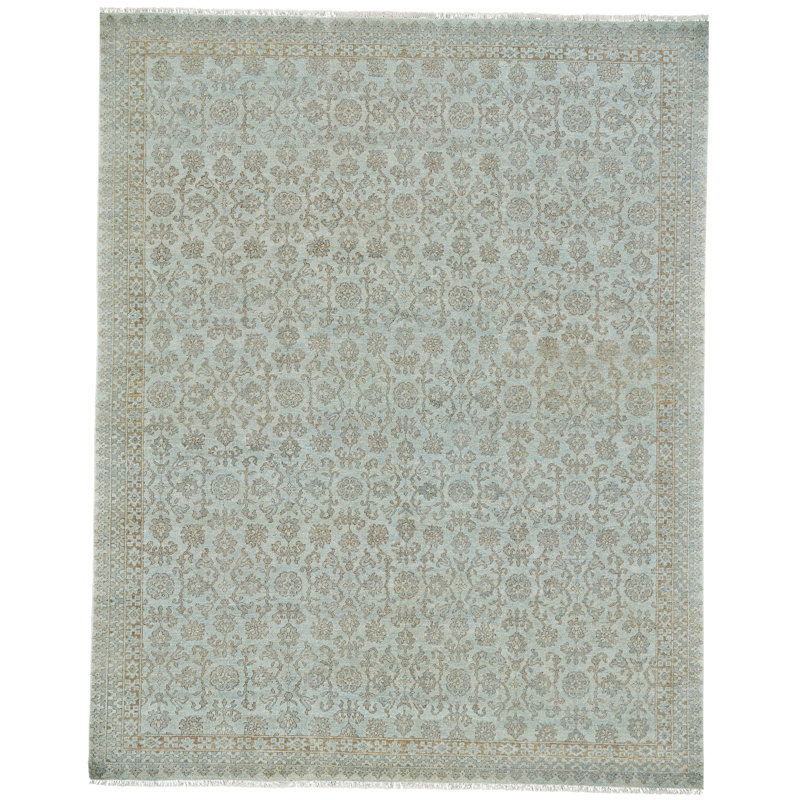 Wool Oriental Indoor Rug, Rectangle 9' x 12'