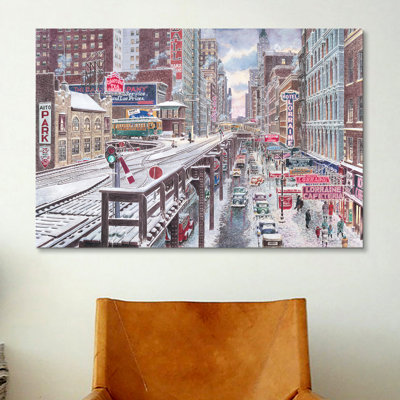 Stanton Manolakas " Chicago, the Loop " Print