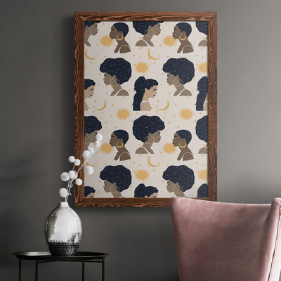 " Heavenly Hair Collection E " Print