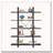 70.07" Height 5-Tier Vintage Industrial Bookshelf-447921024