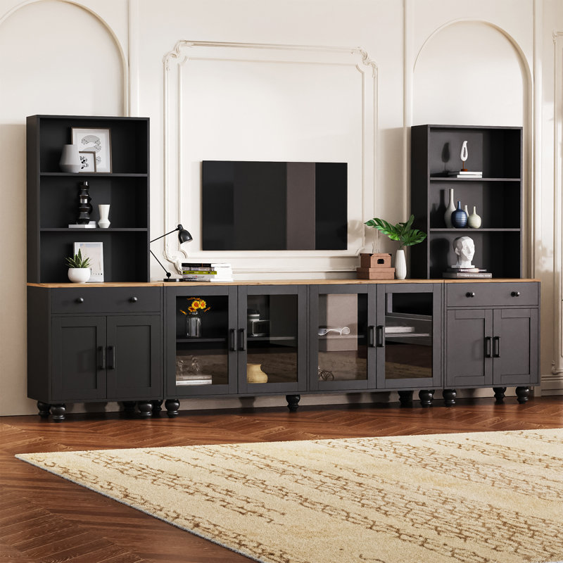 Ertis Entertainment Center For Tvs Up To 70", Black