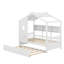 Lit maison avec lit gigogne et tablette de rangement-283694656-283694659