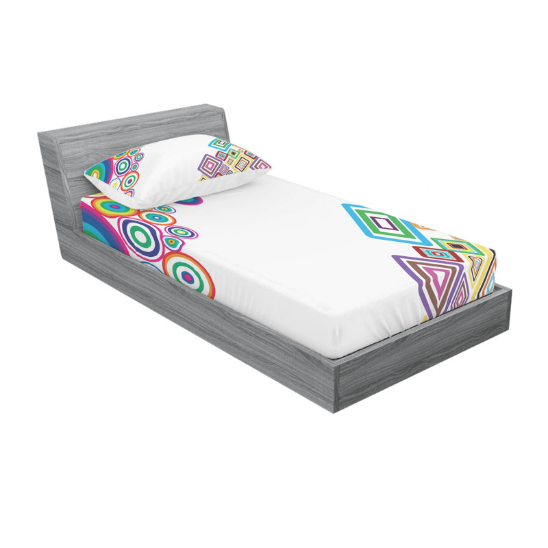Microfiber Sheet Set, Twin XL Sheet Set with Fitted Sheet