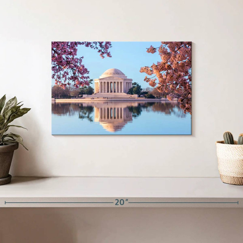 Lilie Jefferson Shrine Reflection, 8" H x 12" W