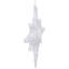 Décoration de Noël suspendue en forme d'étoile de Bethléem 24 po à DEL blanc pur 24 po