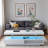 LED Coffee Table,Cocktail table,Living room table with Storage, Modern Center Table -626406829