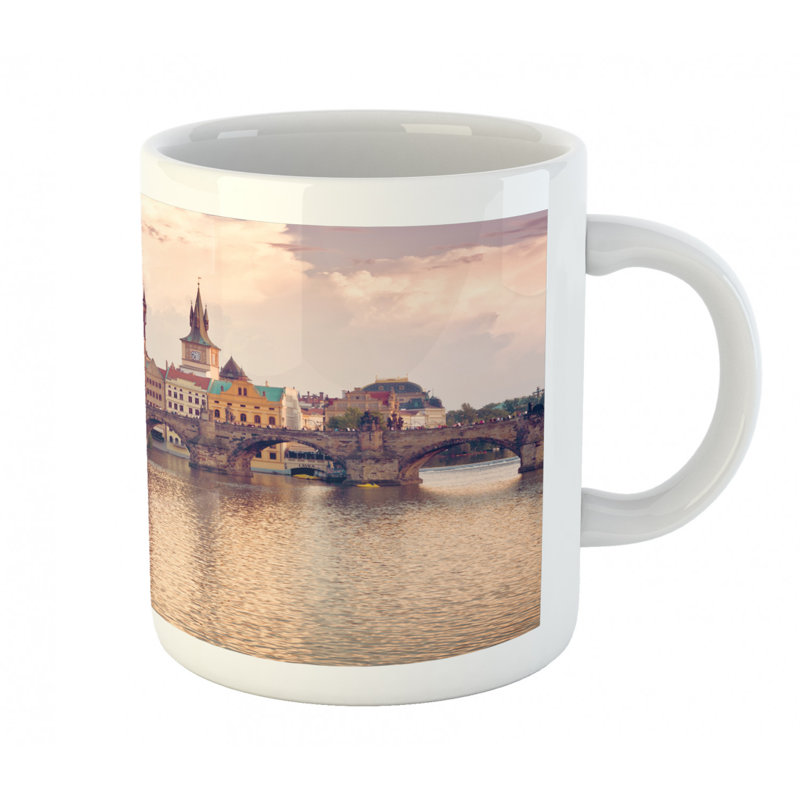Grande tasse à café landscape