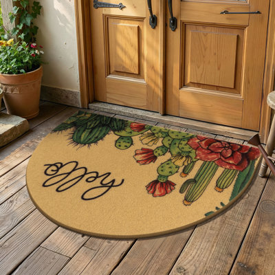 Paillasson demi-cercle Coir
