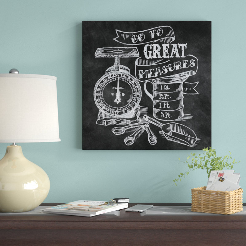 «Retro Bakery Chalk I» par Mary Urban - reproduction d'art sur toile sans cadre, H 20 po x l 20 po