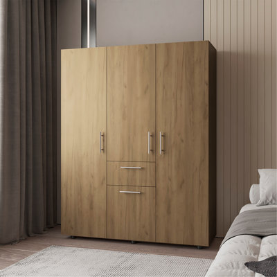 Armoire Elma, chambre à coucher, Macadamia