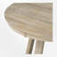 Ensemble de salle à manger extensible 5 pièces Tonecia, table ronde avec rallonge et 4 chaises rembourrées-70988341-115281014