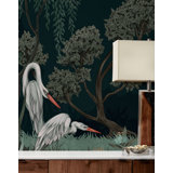 Night Heron Mural | Pre-pasted / Mural - 96" x 124"