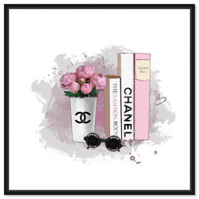 Livres Fashion and Glam et Floral Glam - impression sur toile