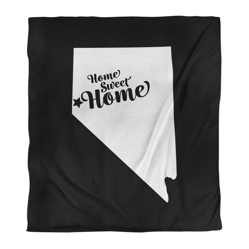 Housse de couette reno doux, Housse de couette pour lit simple, Noir, Microfibre