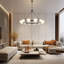 Luminaire lustre à bulles 12 lumières Chupp