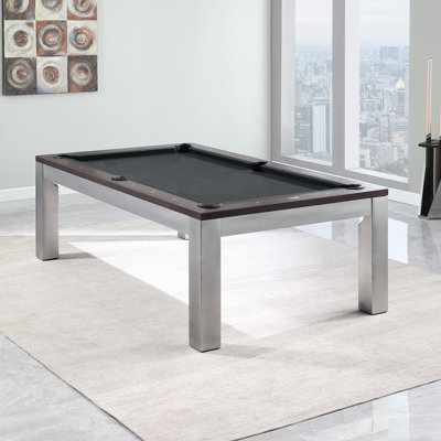 Playcraft Genoa 8' Slate Pool Table With Dining Top & Benches/Professional Installation Included