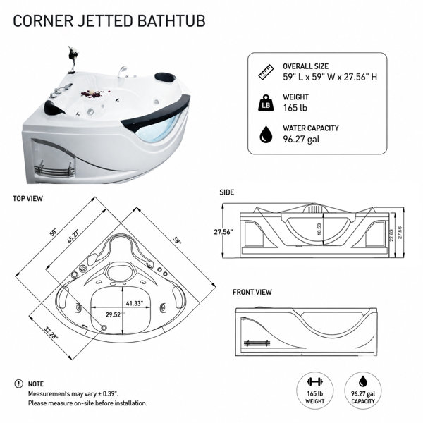 Dimensions du produit