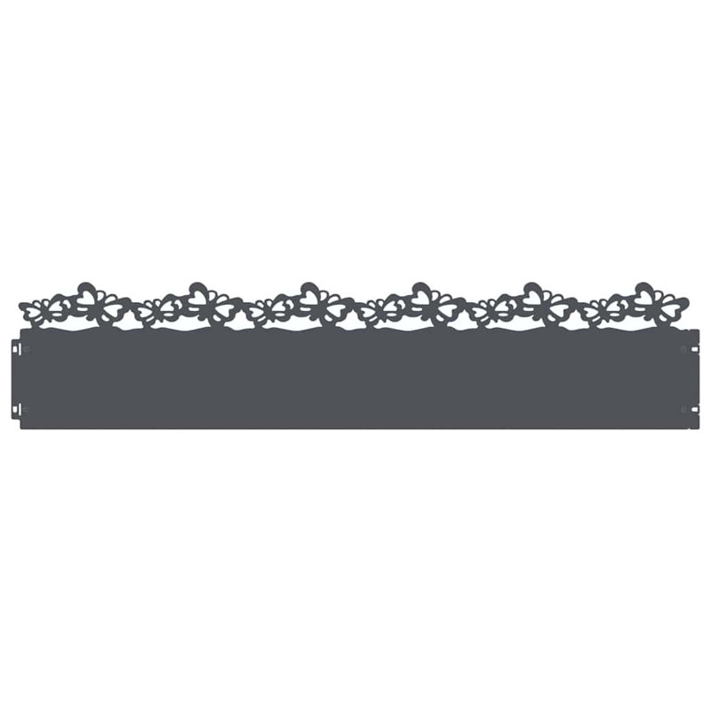22cm H x 103cm W Steel Hardware, Anthracite