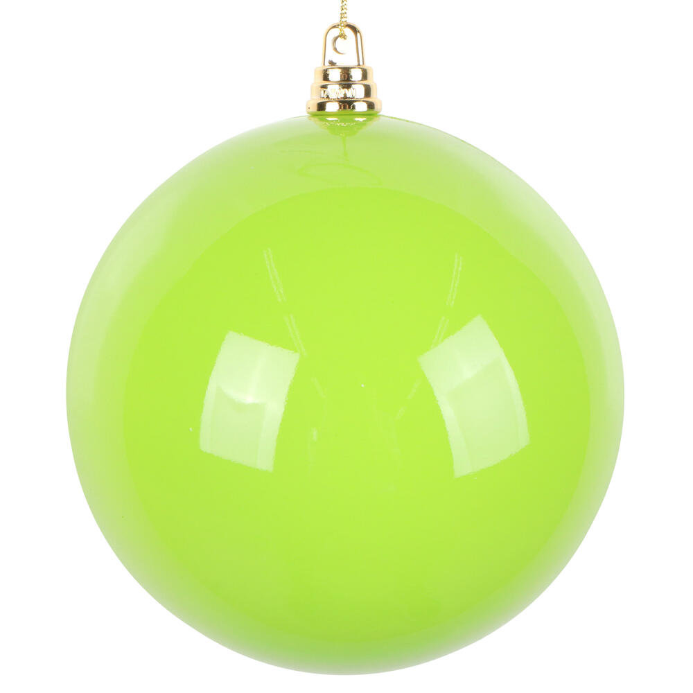 Linita 5" Shatterproof Bauble, Lime