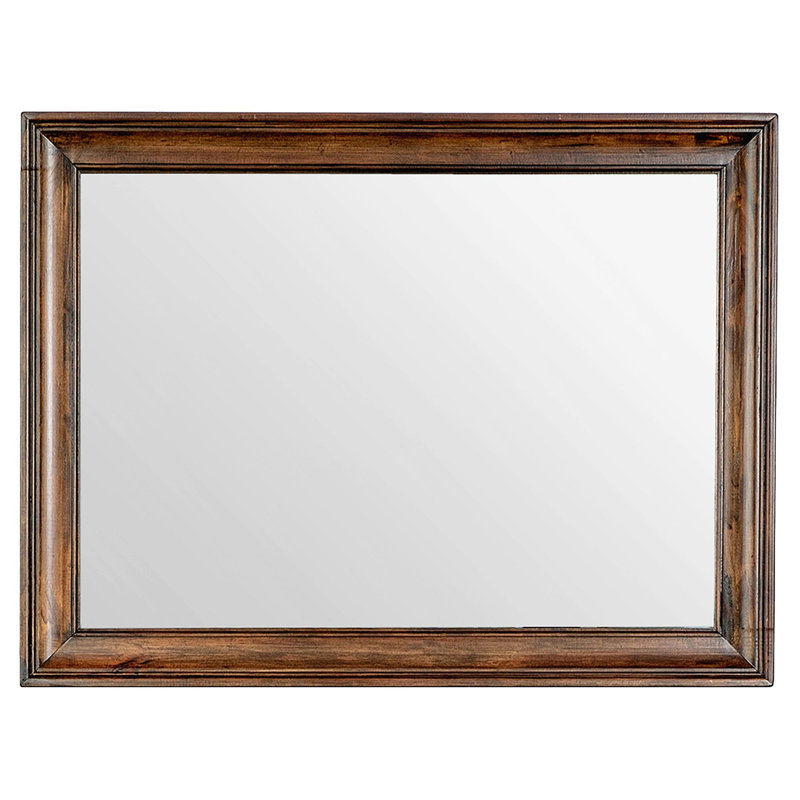 Commode et miroir Crumitie, Brun