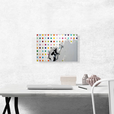 " Rat Spots Banksy Vs Hirst " by Banksy