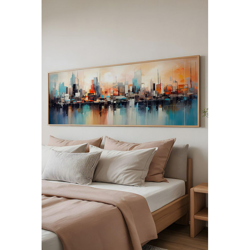 Peinture décorative encadrée