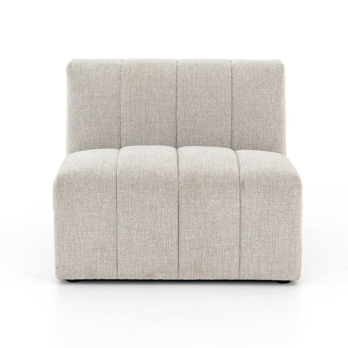 Bowry Accent Chair, Light Gray Napa Sandstone Polyester Blend