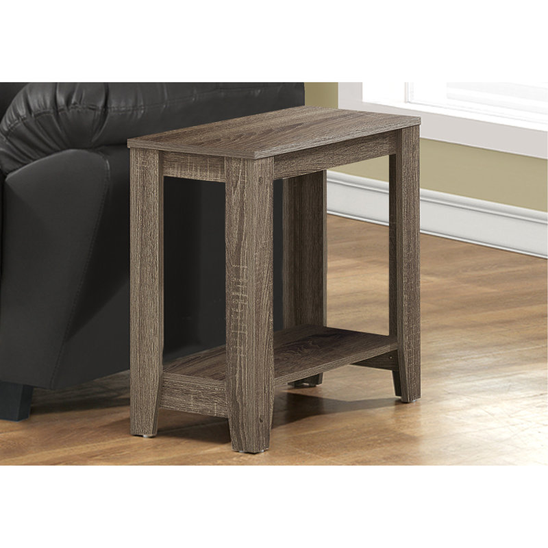Accent Table, Side, End, Nightstand, Lamp, Living Room, Bedroom, Laminate, Transitional, Dark Taupe