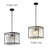 Jennesa 1 - Pack Pendant Lights Kitchen Island Crystal Semi Flush Mount Ceiling Light Modern Chandeliers for Hallway Entryway Bedroom Balcony-2016682036-2055218623