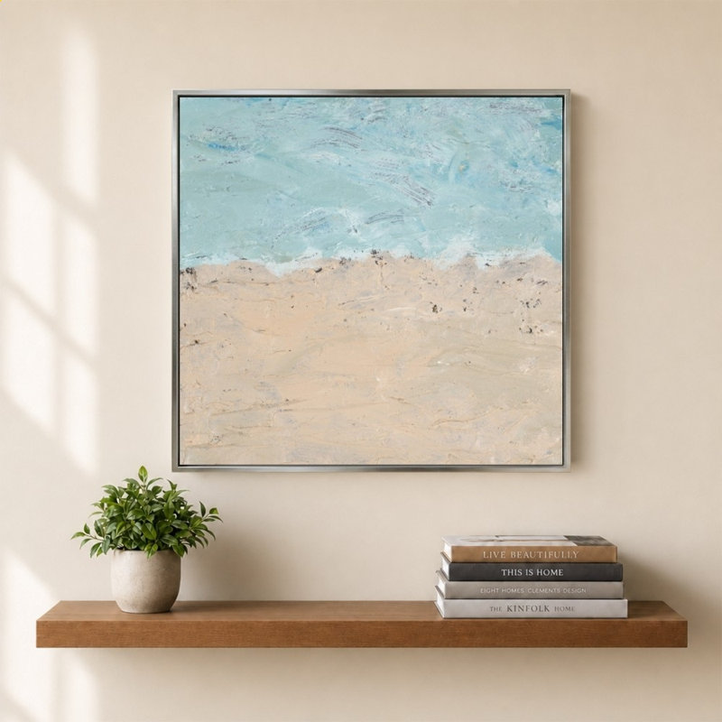 «Land Meets Sea» par SD Graphics, impression sur toile