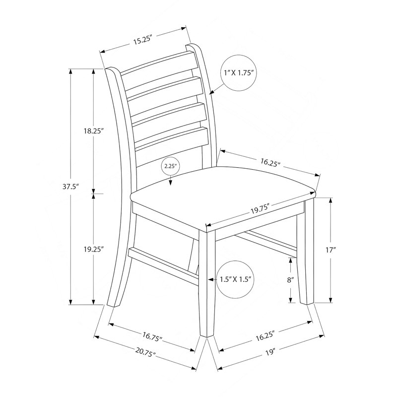 Ensemble de chaises rembourrées confortables pour des espaces de salle à manger élégants, Blanc, Beige