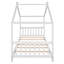 Lit plateforme House avec tête et pied de lit, toit-2083022661