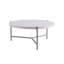 Table basse Essential Essential - Pieds en métal blanc et argent