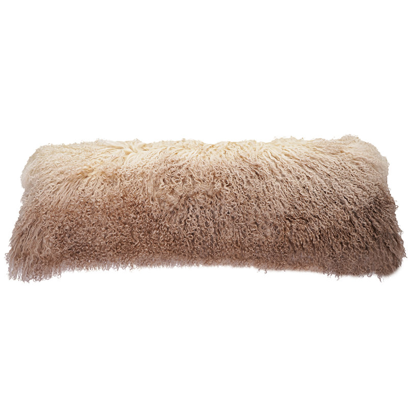 Throw Pillow, Cream Ombre, Ombre
