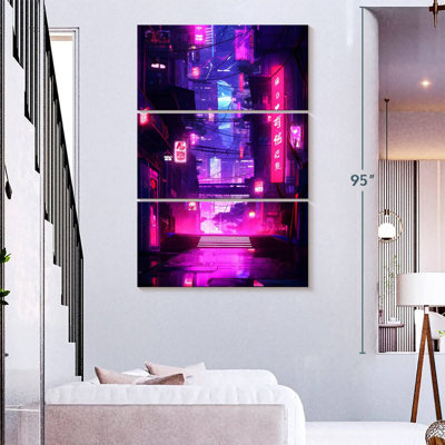 Masam Tokyo Street Neon Night Lights