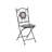 Ousley 2 - Person Metal Patio Dining Set with Round Table