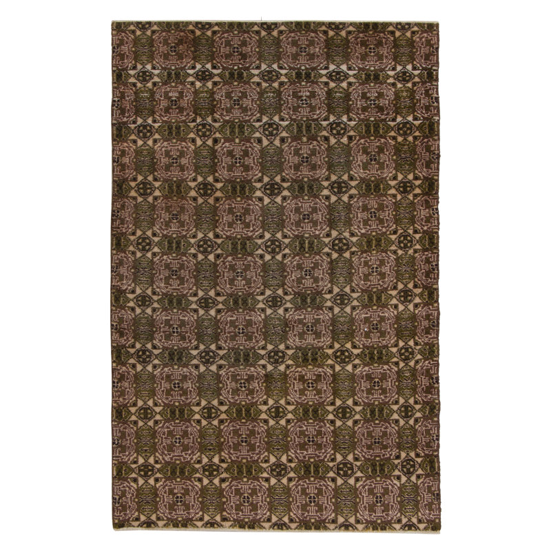 Pasha One-of-a-Kind Rectangle 4'2" X 6'6" Area Rug