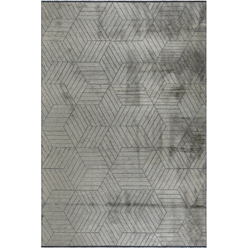 Tapis gris Rapture, Rectangle 7 pi 10 po x 9 pi 10 po