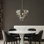 Luminaire suspendu contemporain à 4 niveaux en cristal fumé à 3 niveaux à intensité variable de 14 po en nickel poli pour salle à manger