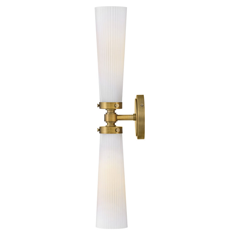 Jude 2 - Light Bath Sconce, Heritage Brass