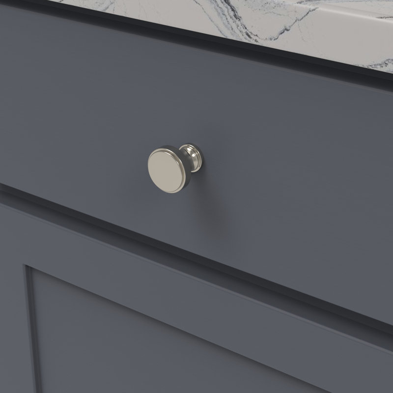 Brownstone Collection Round Knob - 1-1/4 " Diameter Cabinet Knob - Transitional Hardware for Drawers & Cabinets