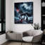 «Unicorn Beast» par KIR.DART, art mural en verre acrylique-2038376214