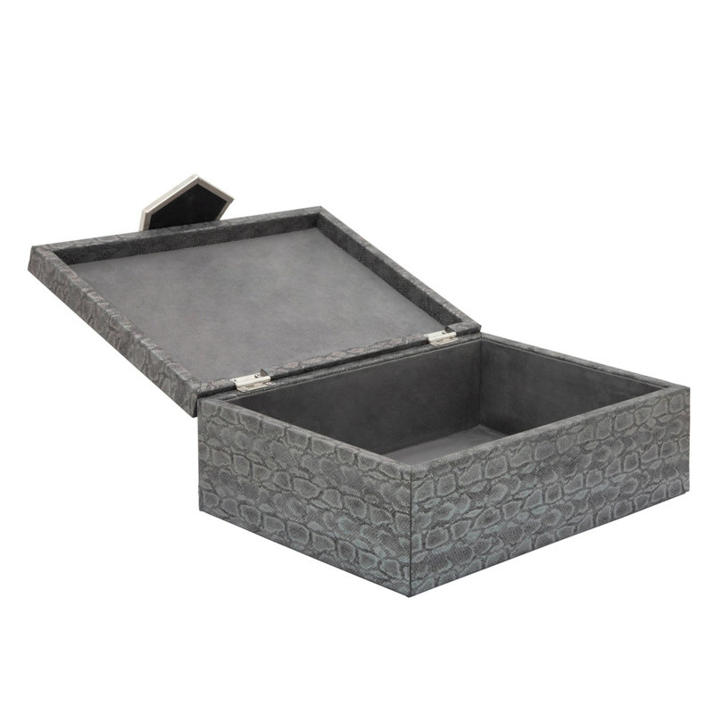 Boîte décorative Chittum, H 5 po x l 14 po x P 10 po