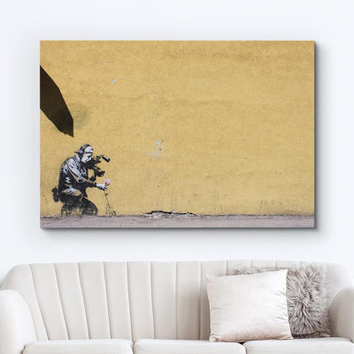 Impression sur toile Banksy