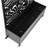Metal Planter Box with Trellis and Wheels-1792268852