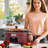 HomeCookin Programmable Slow Cooker 8QT Red-88793419-88793420
