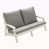 Gray Cushion/White Frame selected