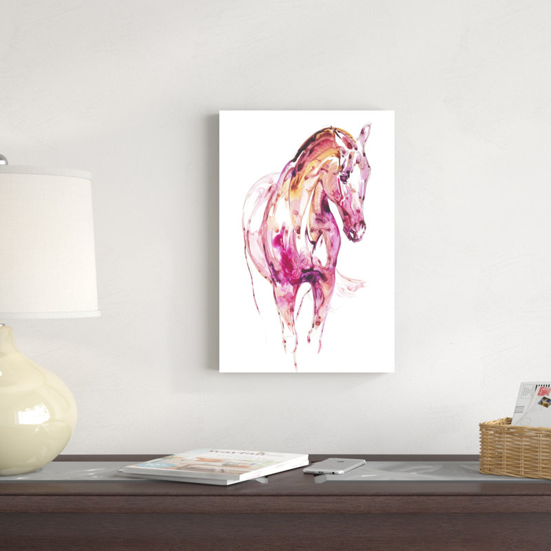 Grenat cheval III, H 18 po x l 12 po x P 1,25 po